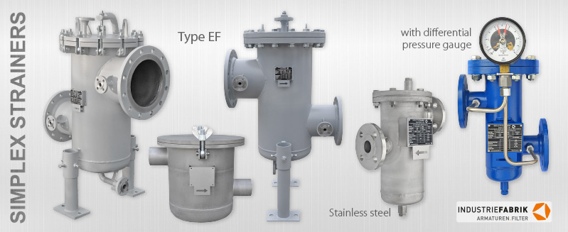 simplex type strainer ef stainless steel manufacturer