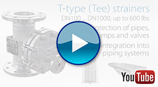 T-type (Tee) strainers Manufacturer