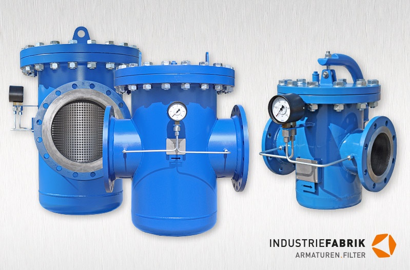 Basket strainers Type SKF Industriefilter Siebkorbfilter