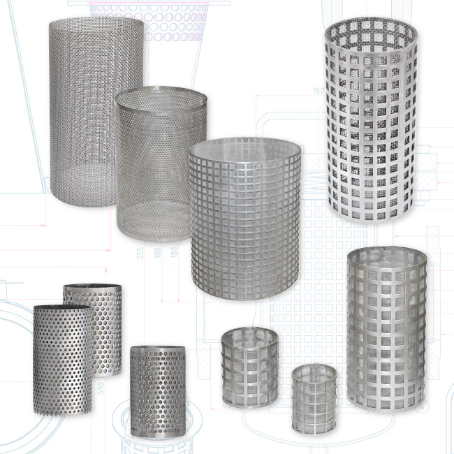 Manufacturer screens, sieves, conical / temporary strainers