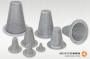 Hat type screens H (Conical strainers), Stainless steel