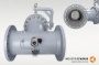 T-type strainer TF, steel, DN400 PN25, with differential pressure gauge