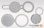 Brillensteckscheibe (Umsteckscheibe, Drehbrille) DN250 / DN300, Edelstahl
