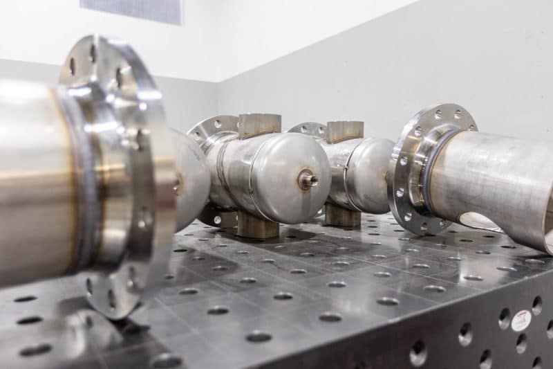 Siebkorbfilter aus Edelstahl als Topffilter, gefertigt in Filterbau, Anlagenbau und Stahlbau