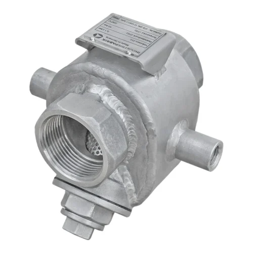 Y-Schmutzfänger Typ YF aus Edelstahl, Rp 1 1/4 Zoll, mit 1/4-Zoll-Muffe für Dampf bis 10 bar und 200 °C