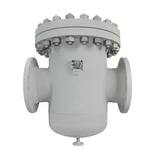 Industriefilter mit Hitzeschutz-Speziallackierung für heiß betriebene Gehäuse