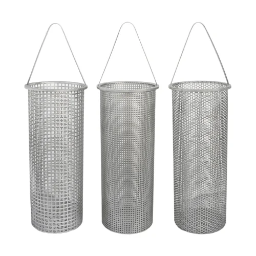 Siebeinsätze als Ersatzteil für Einfachfilter und Doppelfilter, passend zum vorhandenen Gehäuse