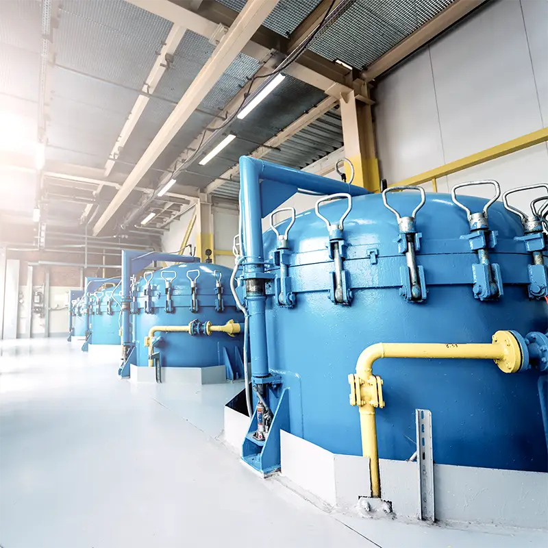 Wasseraufbereitung für Wasser und Prozesswasser als Einsatzbereich für Wasserfilter in der Industrie